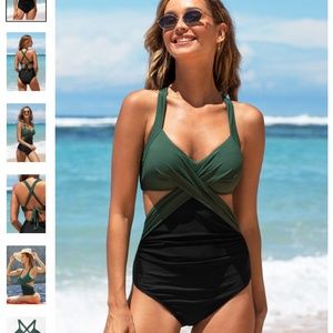 Cupshe Bathing Suit Carly Colorblock
